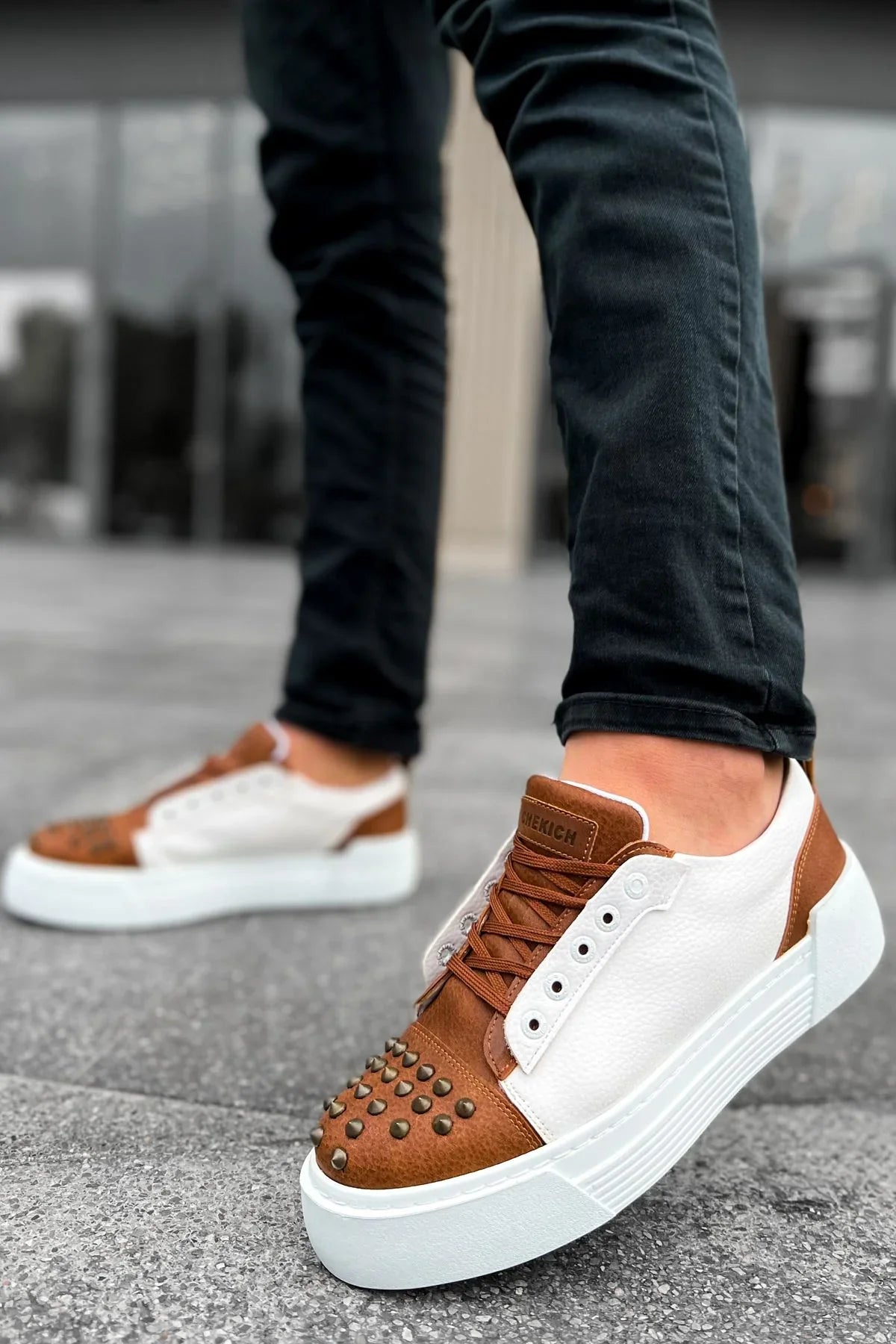 Thorn – Cognac/Weiß