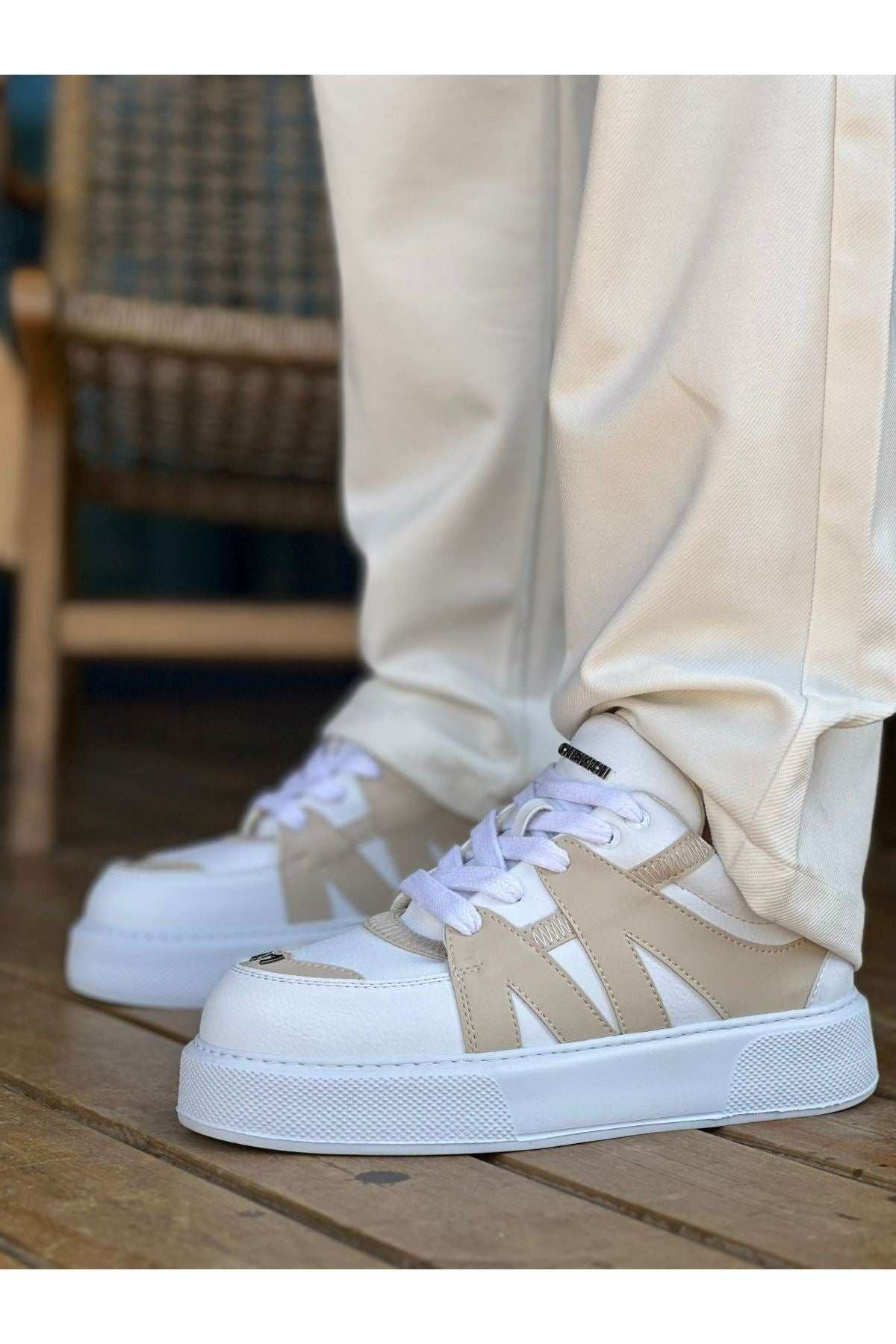 Star-X – Weiß/Beige