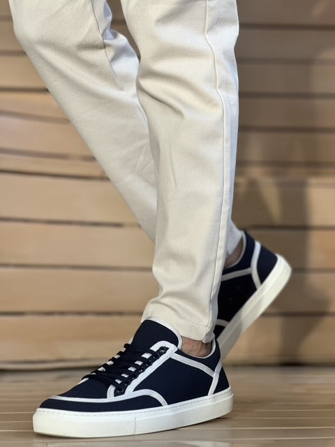 Navy/Weiß