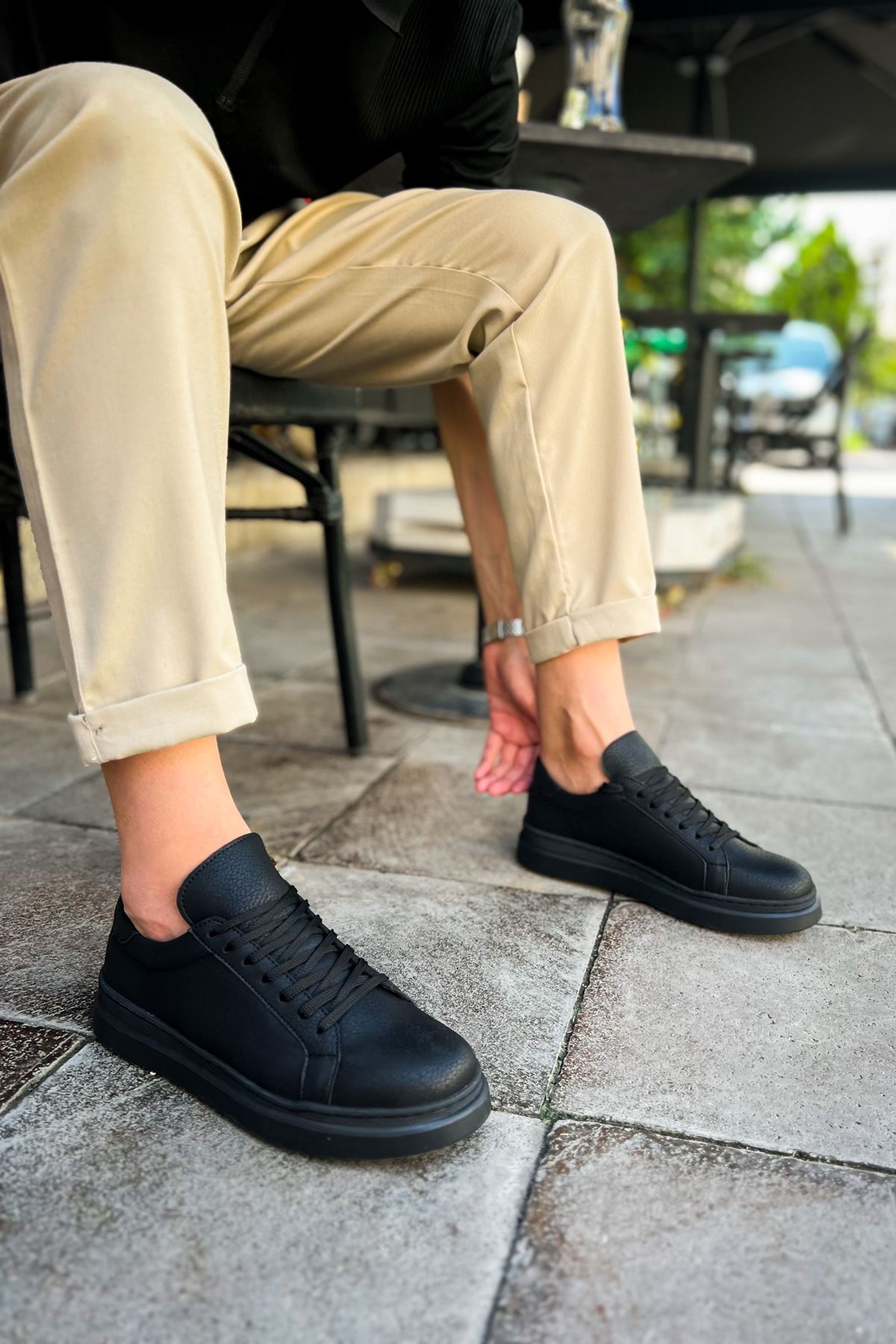 Santoni – Schwarz